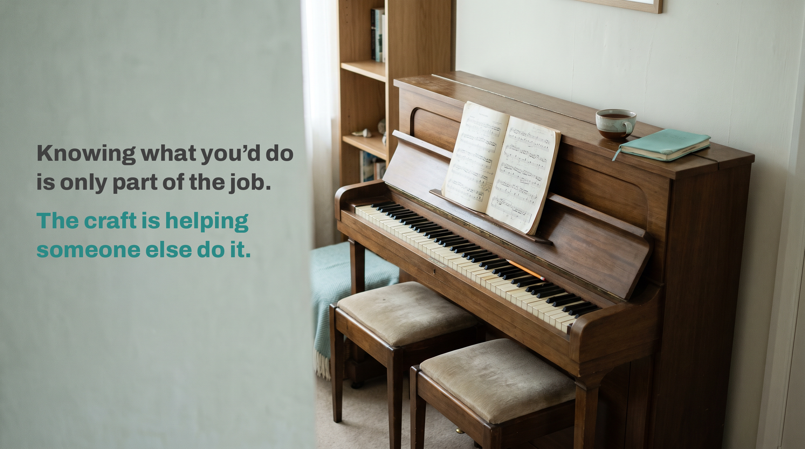 Knowing How to Communicate Isn’t the Same as Knowing How to Teach It